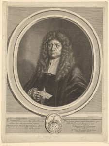Portret van Johann Wolfgang Pfeil