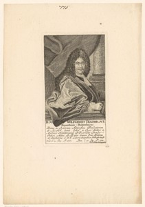 Portret van Johann Wolfgang Textor