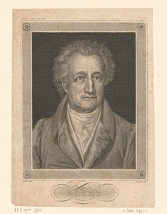 Portret van Johann Wolfgang von Goethe