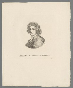 Portret van Johann Zacharias Kneller