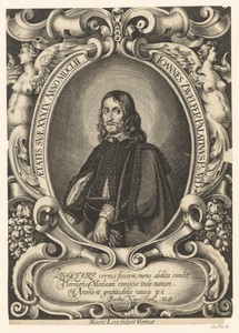 Portret van Johann Zwelfer op 39-jarige leeftijd