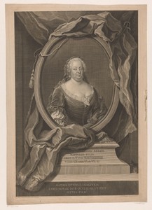 Portret van Johanna Christiana Kees