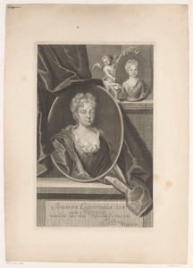 Portret van Johanna Christiana Wagner