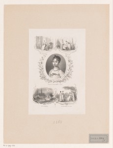 Portret van Johanna Constantia Cleve
