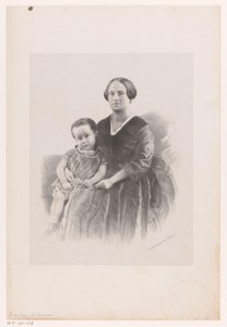 Portret van Johanna Henriëtte Rees-Lucassen