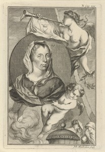 Portret van Johanna Koerten