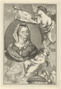 Portret van Johanna Koerten
