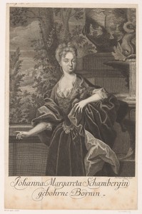 Portret van Johanna Margaretha Schamberg