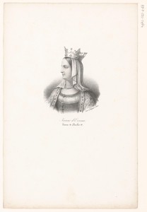 Portret van Johanna van Évreux