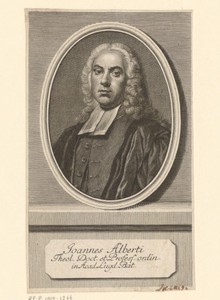 Portret van Johannes Alberti