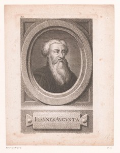 Portret van Johannes Augusta