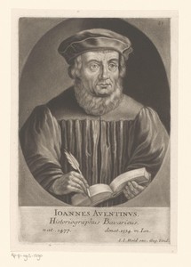 Portret van Johannes Aventinus