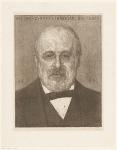 Portret van Johannes Benedictus Kan