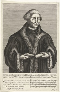 Portret van Johannes Bugenhagen