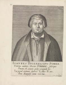 Portret van Johannes Bugenhagen