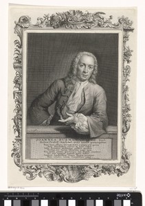 Portret van Johannes Burman