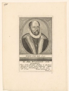 Portret van Johannes Busereuth op 42-jarige leeftijd