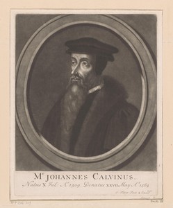 Portret van Johannes Calvijn