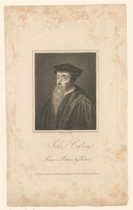 Portret van Johannes Calvijn