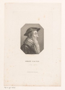 Portret van Johannes Calvijn