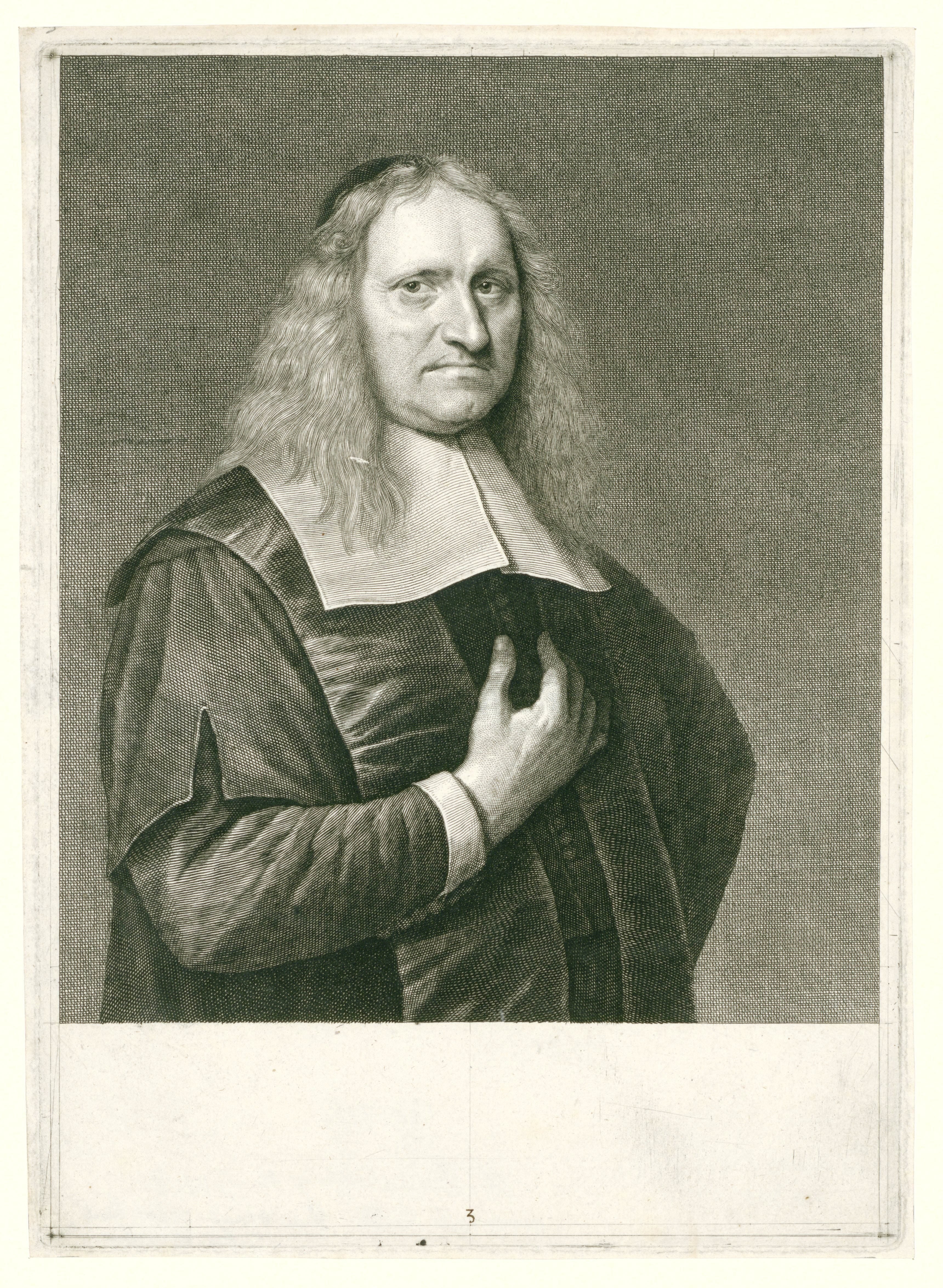 Portret van Johannes Cocceius by Abraham Bloteling