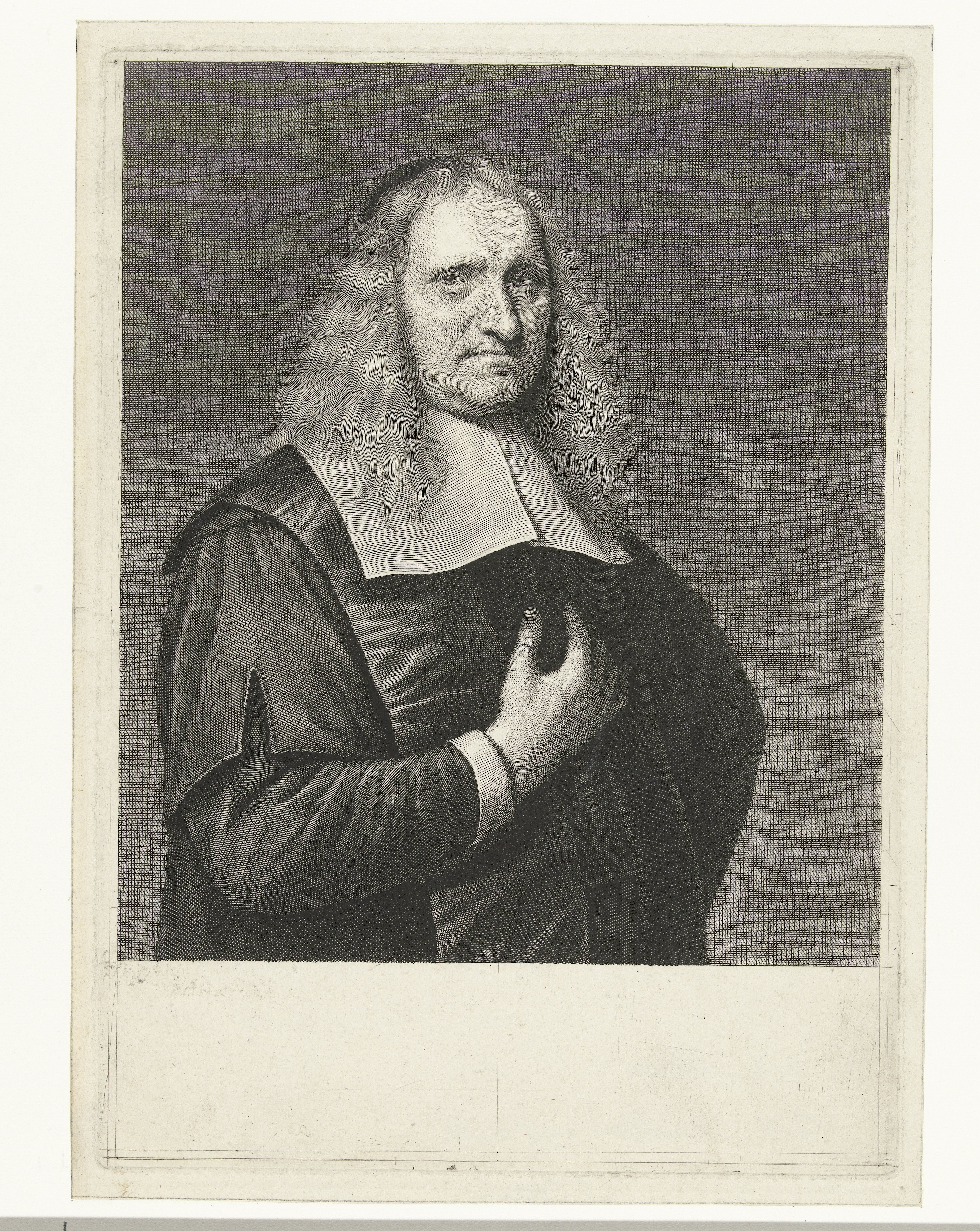 Portret van Johannes Coccejus by Abraham Bloteling