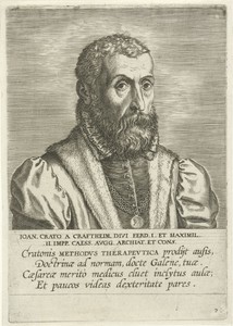 Portret van Johannes Crato