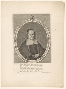 Portret van Johannes Cretschmar op 64-jarige leeftijd