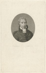 Portret van Johannes Cristianus Vorstman
