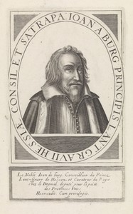 Portret van Johannes de Burg