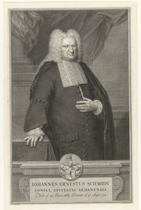 Portret van Johannes Ernestus Schmidt