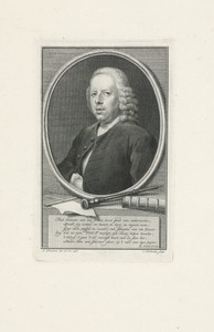 Portret van Johannes Eusebius Voet