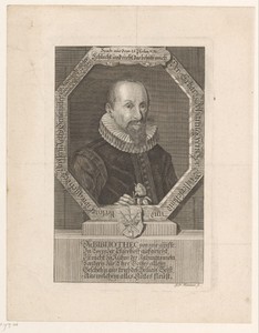 Portret van Johannes Fentzer Messerschmid