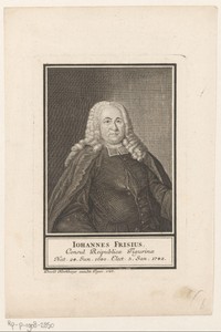 Portret van Johannes Fries