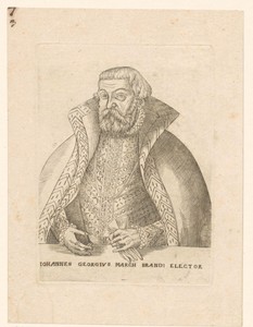 Portret van Johannes Georg van Brandenburg