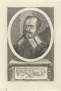 Portret van Johannes Gerhardus Frauenburger