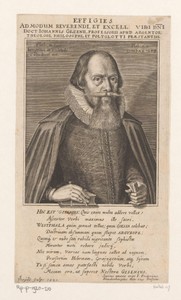 Portret van Johannes Gisenius