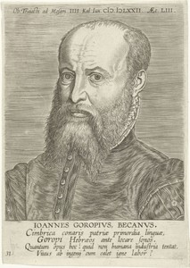 Portret van Johannes Goropius Becanus