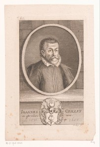Portret van Johannes Grillus von Grillowa