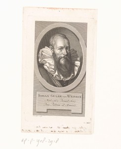 Portret van Johannes Guler von Wyneck