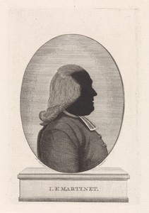 Portret van Johannes Henricus Scholten