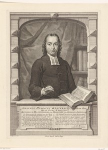 Portret van Johannes Henricus Westerhoff