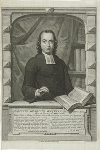Portret van Johannes Henricus Westerhoff