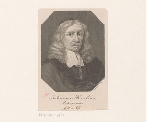 Portret van Johannes Hevelius