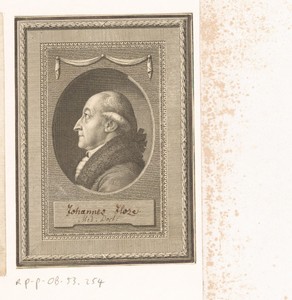 Portret van Johannes Hoze