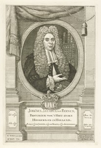 Portret van Johannes Jacobus van Reenen