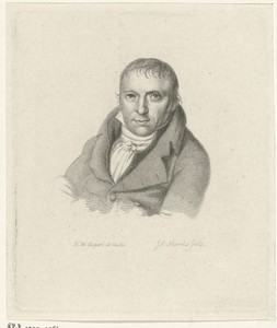 Portret van Johannes Kinker