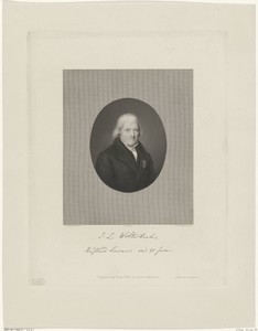 Portret van Johannes Leonardus Wolterbeek