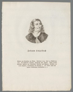 Portret van Johannes Lingelbach