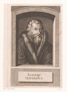Portret van Johannes Mathesius